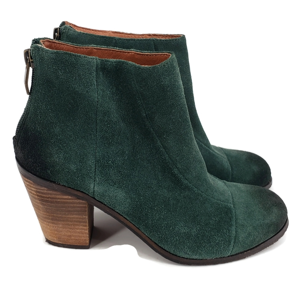 Vince Camuto Graysen Ankle Bootie Green Sz 6.5M